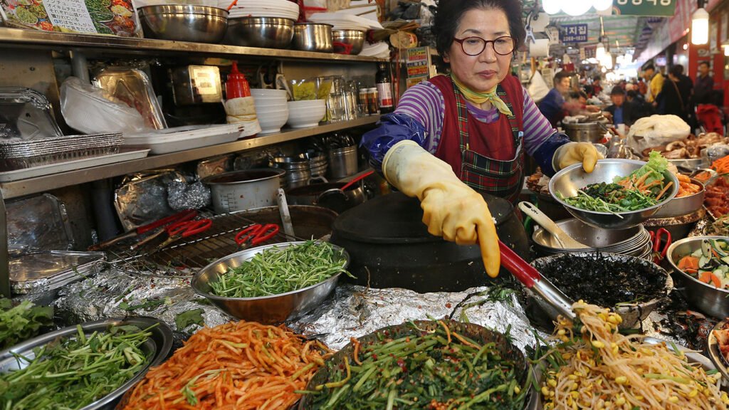 Korean Cuisine Gwangjang Market