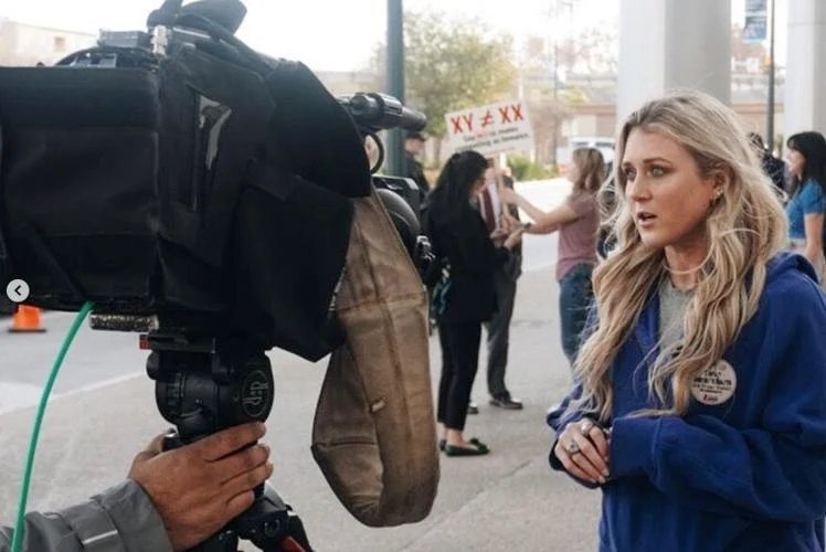 Riley Gaines, a transgender athletes critic was attacked during event at SFSU Riley Gaines, a transgender athletes critic was attacked during event at SFSU