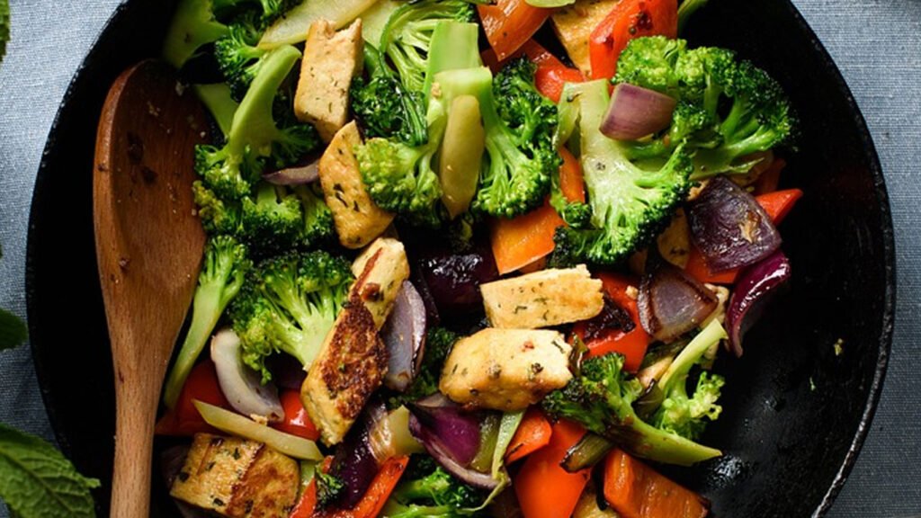 Tofu and Vegetable Stir-Fry